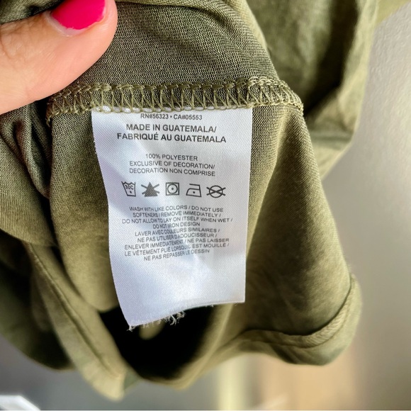 Nike Michigan State University MSU Short Sleeve Army Green Spartan Tee Shirt XL - Picture 4 of 5